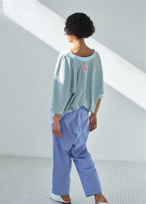 Gixy stripe tee Sky Stripes American Vintage 